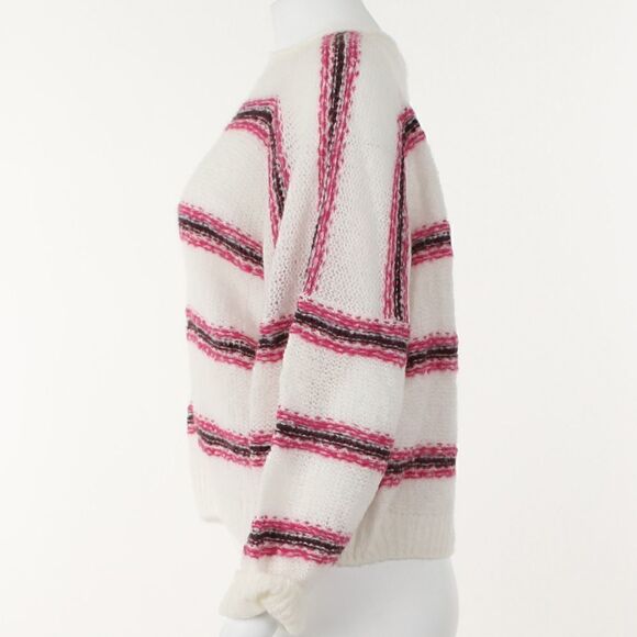 Free People Women's Hockley Alpaca-Blend Striped Sweater - Picture 3 of 5